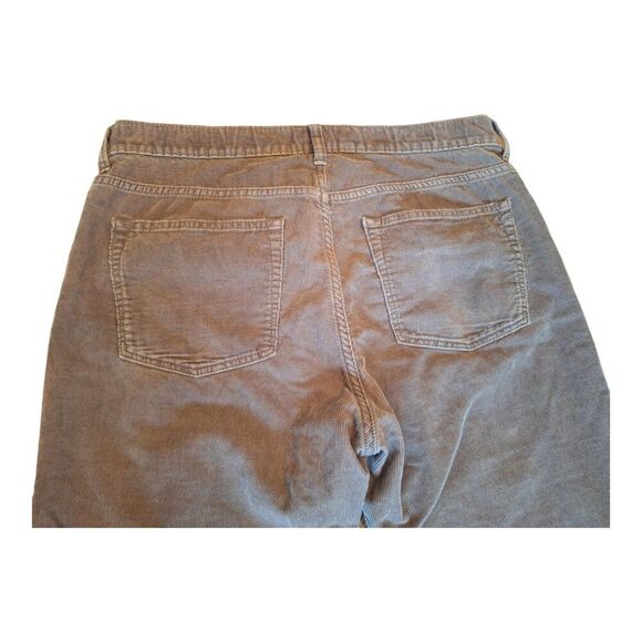 J. Crew 1040 Corduroy Pants Men’s Size 33 Trousers Gray 5 Pocket Jeans Excellent - Picture 8 of 15